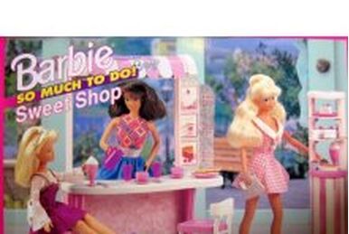 Barbie mini mart shop