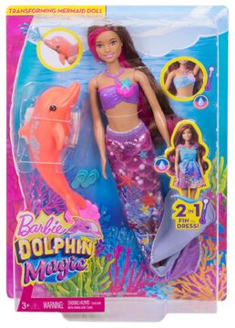 Barbie dolphin 2024 magic set