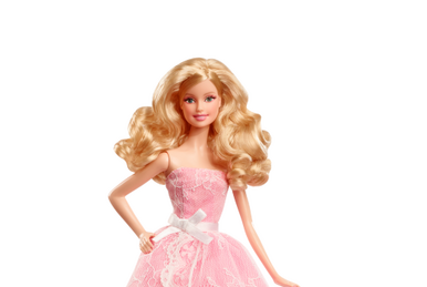 Barbie in the pink shop
