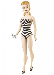 The Original 1959 Barbie, which first introduced the Vintage Body.