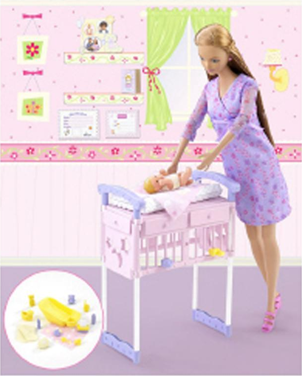 Happy Family Pregnant Midge Barbie Doll & Accessories