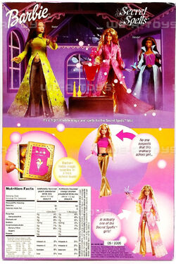 2003 secret spells barbie top