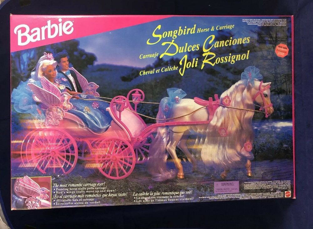 Barbie prancing horse hot sale