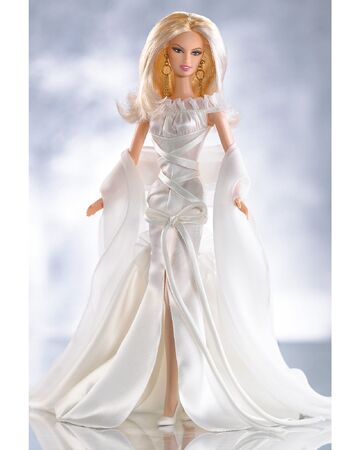 barbie with white hair