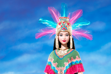 Barbie princesa inca top