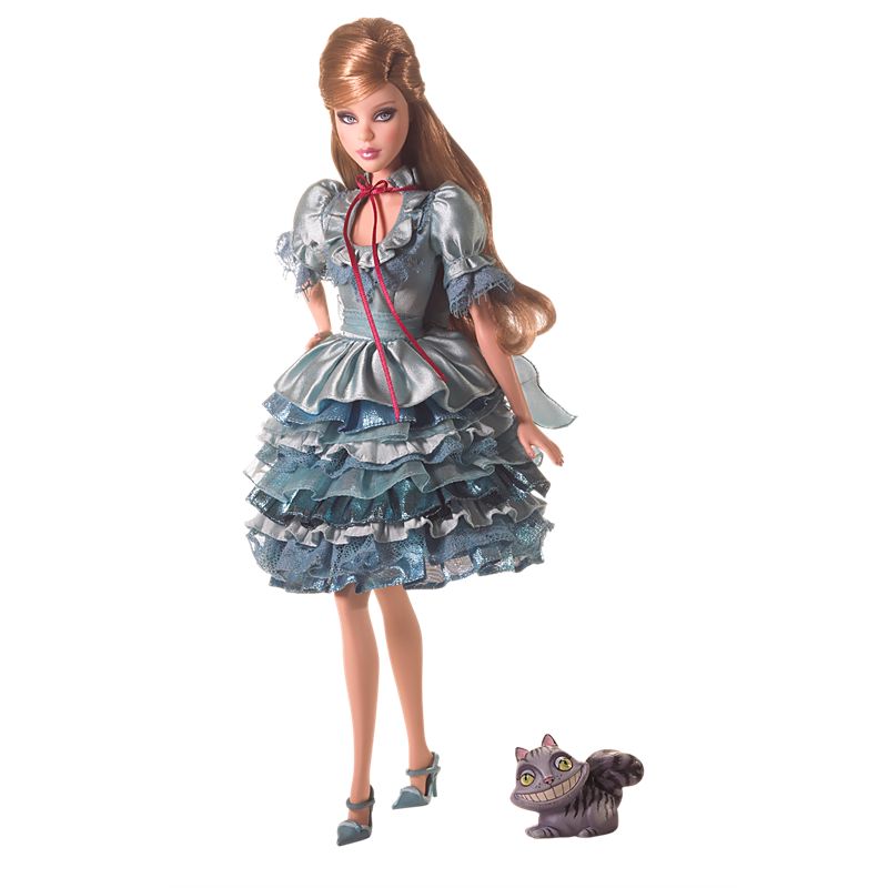 Alice in Wonderland Barbie Style Digital Graphic · Creative Fabrica
