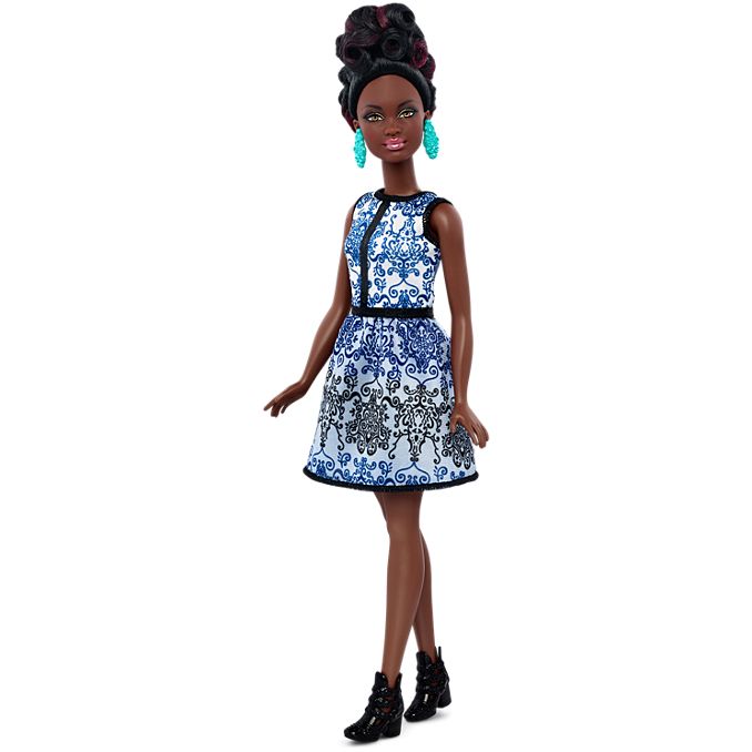 Fashionistas Doll 25 Blue Brocade | Barbie Wiki | Fandom