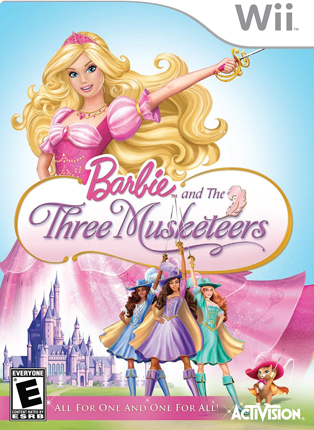 barbie and the three musketeers ds game