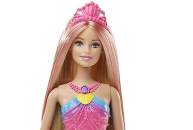 Barbie Dreamtopia Twinkle Lights Mermaid Doll - Brown Hair