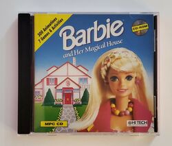 Barbie and her clearance magical house