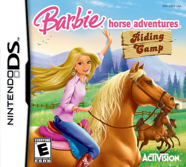 barbie riding club computer game