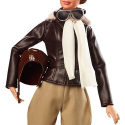 Amelia earhart barbie walmart 2025