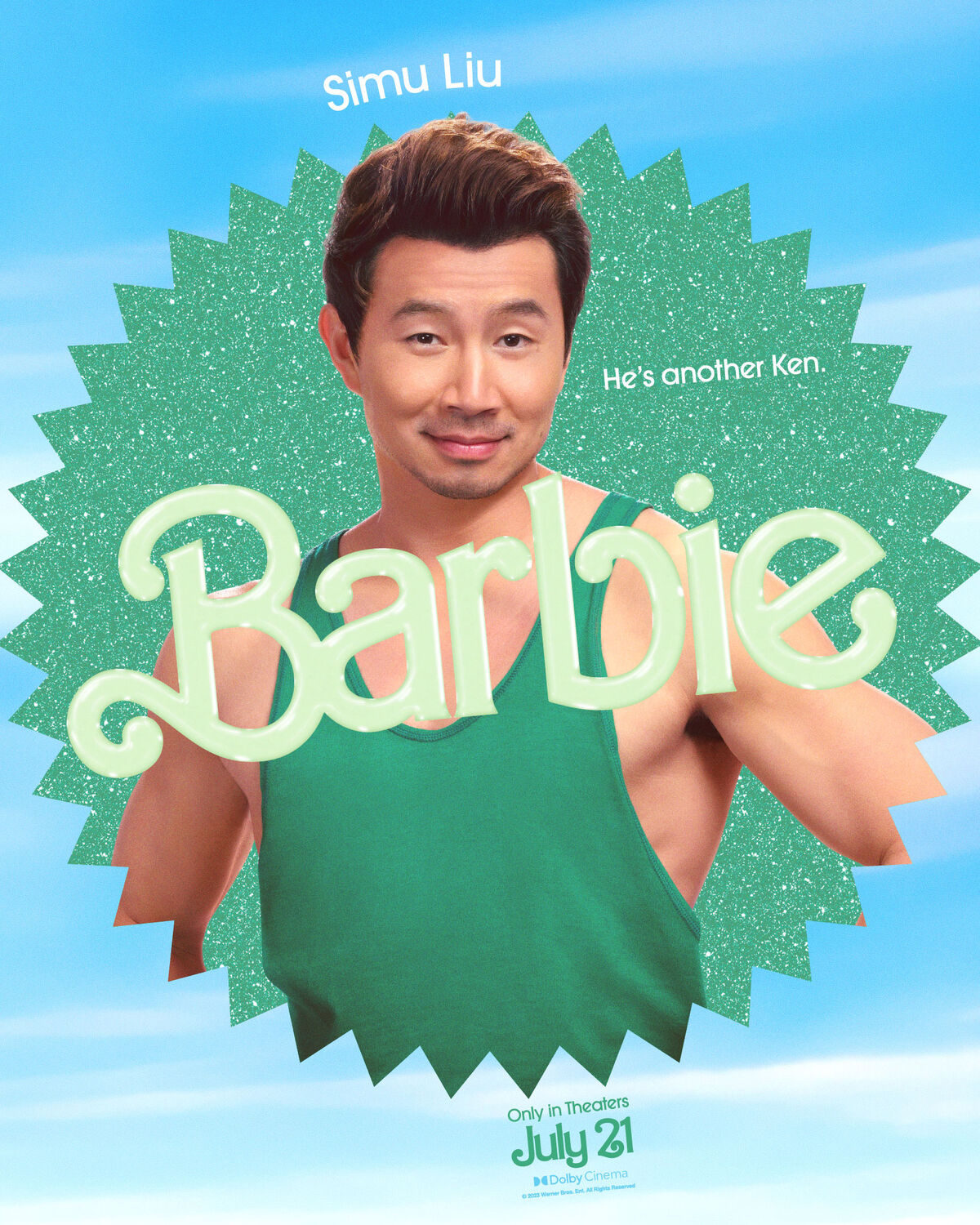 Funny Simu Liu Barbie PNG He is Another Ken PNG File - Inspire Uplift