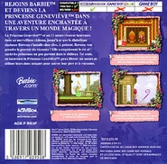 Back of the French cover for the Game Boy Advance version.