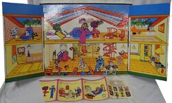 The Barbie Dream House Colorforms Play Set Barbie Wiki Fandom