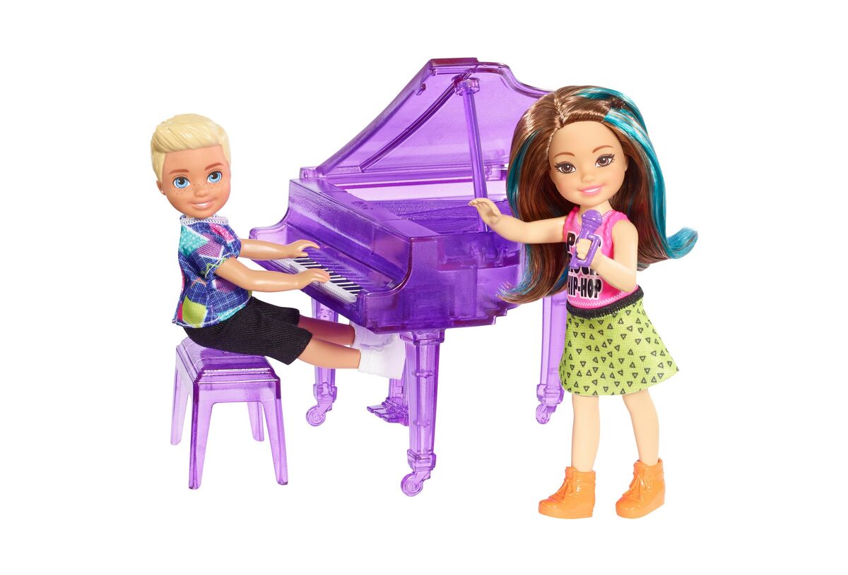 Barbie doll piano sale