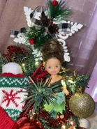Christmas Kelly doll
