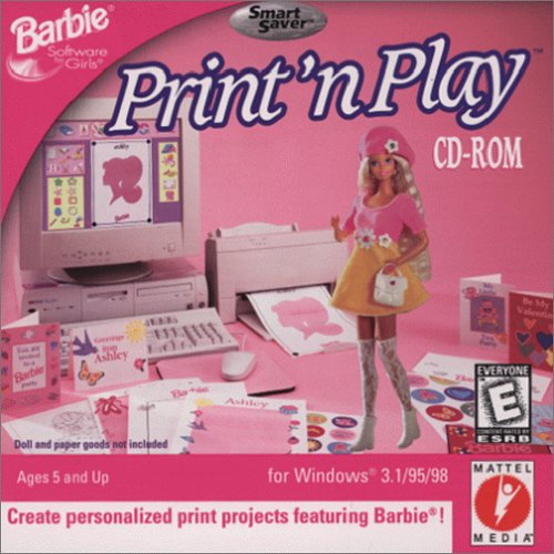 Barbie Print 'n Play CD-ROM | Barbie Wiki | Fandom