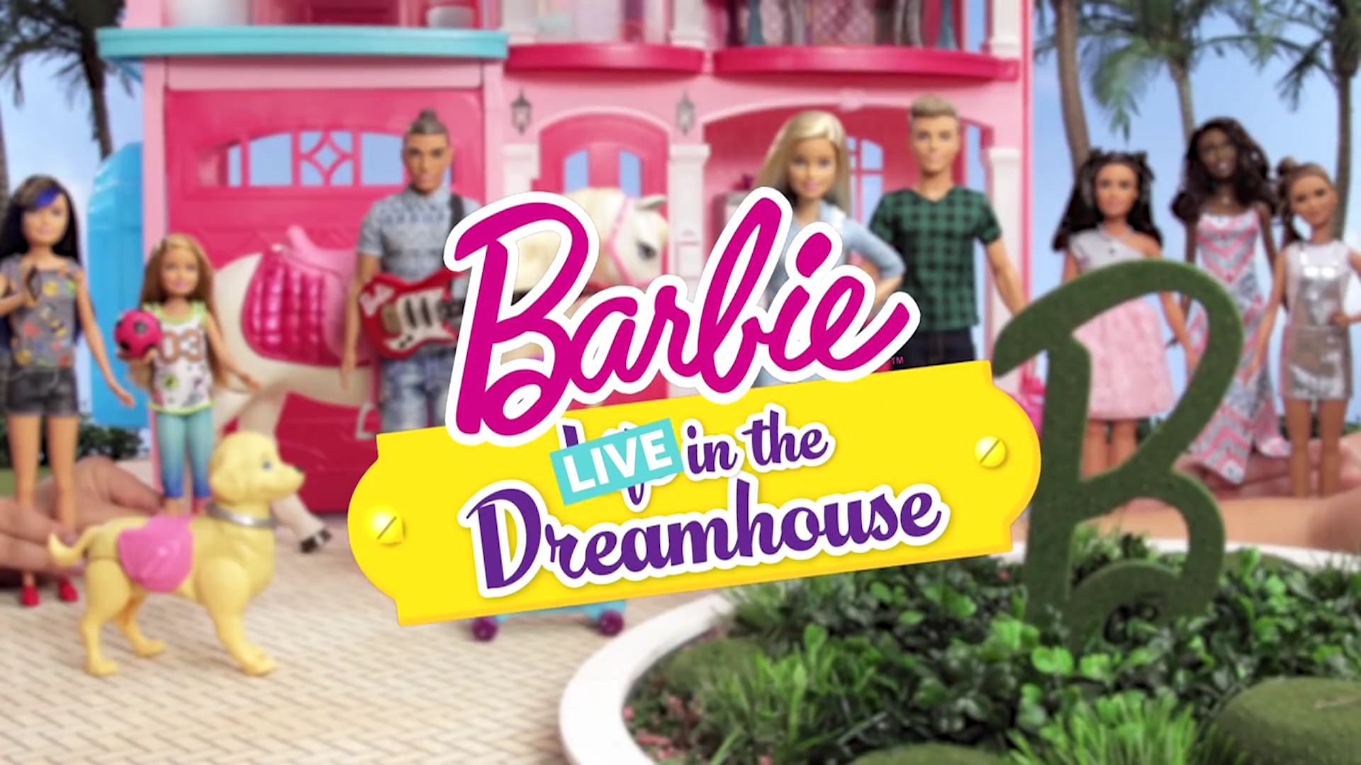 Barbie VS Elsa Life In The Dreamhouse, Let It Go - Tiles Hop EDM Rush!