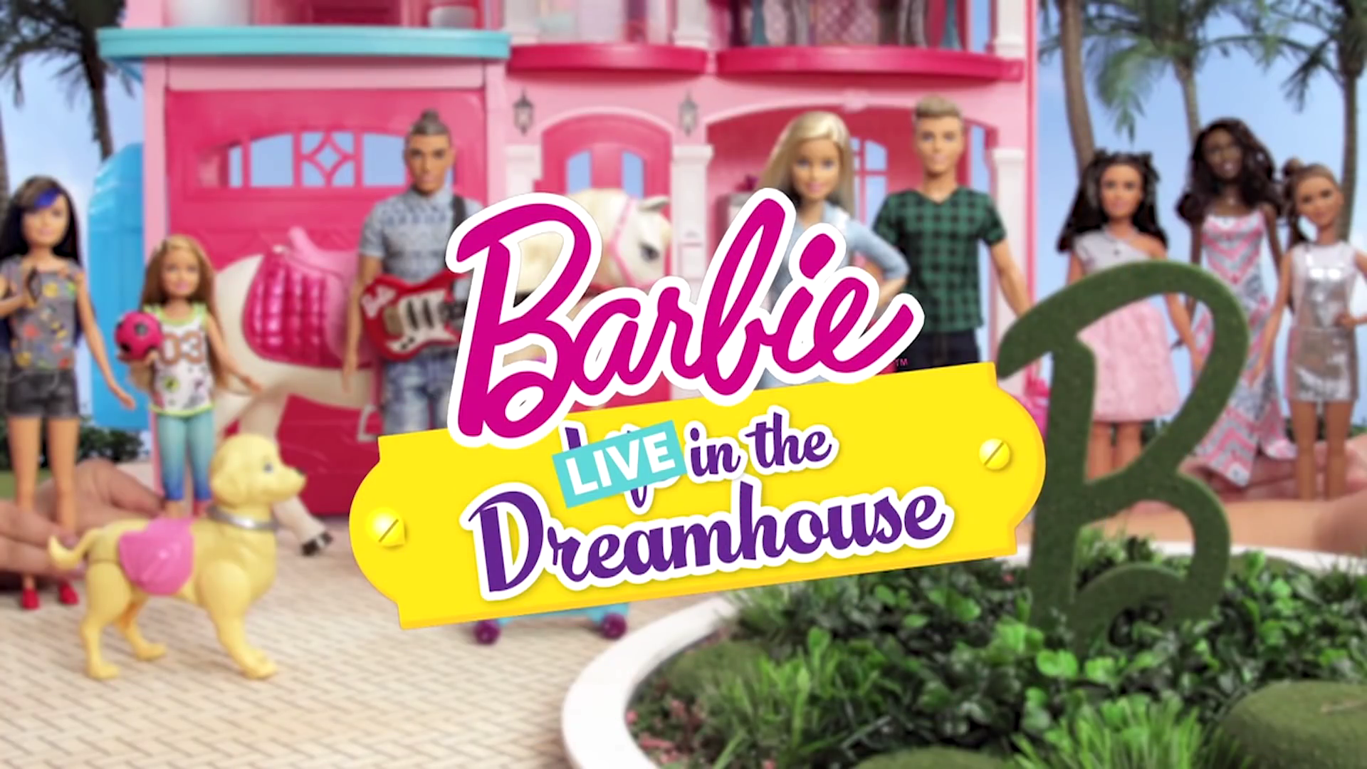 Barbie VS Elsa  Life In The Dreamhouse, Let It Go - Tiles Hop EDM Rush! 