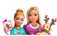 Christmas Stacie and Barbie Taffy