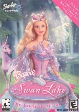 Barbie of Swan Lake CD-ROM Box Front Cover