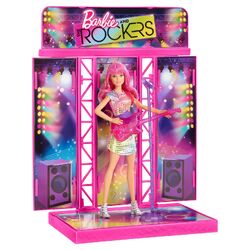 Barbie and the rockers stage playset hot sale