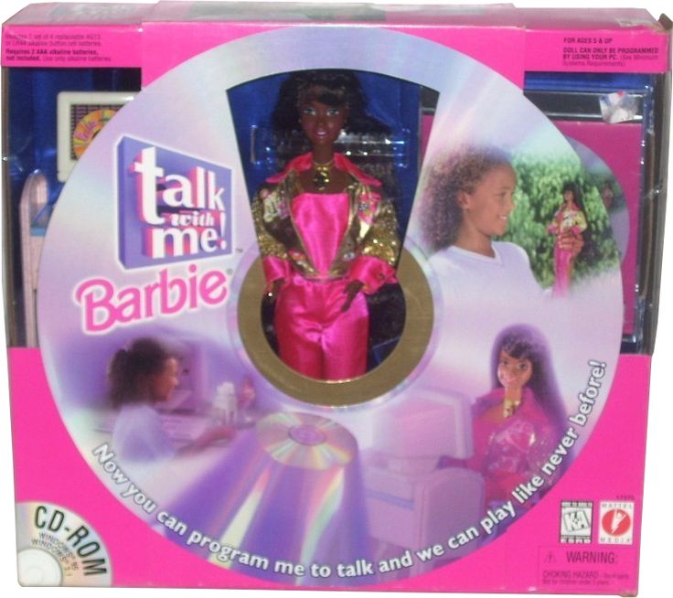 Talk With Me Barbie Doll and CD ROM 17370 Barbie Wiki Fandom