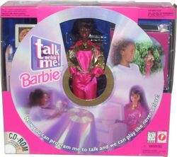 Talk With Me Barbie Doll and CD ROM 17370 Barbie Wiki Fandom