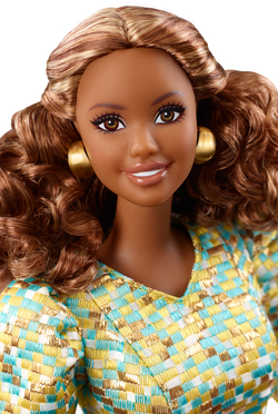 Black Doll Collecting: #TheBarbieLook™ Barbie® Doll - Curvy, Articulated  Barbie
