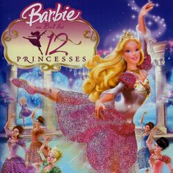 Coloriage du film Barbie et la porte secrète, la licorne et ses amies