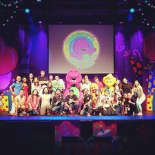 Cast and crew of Barney Live in Concert - Birthday Bash (Asia 2014)