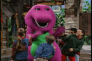 Barney's friends tickling him (from the episode "A Picture of Health").