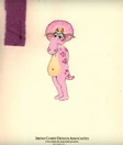 Baby Bop colored pink as designed by Irene Corey Design Associates.