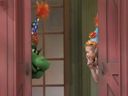 "Shh! We have to be quiet."