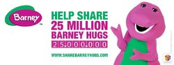 Help Share Barney Hugs