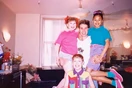 (Front, bottom) Susannah Williams, (back, left to right) Lauren King, Carey Stinson, and Hope Cervantes.