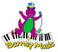 Barney Music Logo (Outlined)