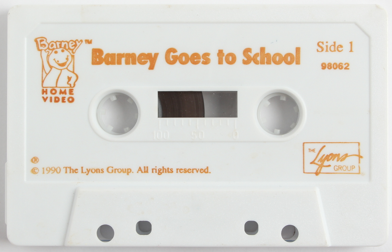 Barney Goes To School Audio Cassette Barney Wiki Fandom Barney Goes To School Audio Cassette Barney Wiki Fandom