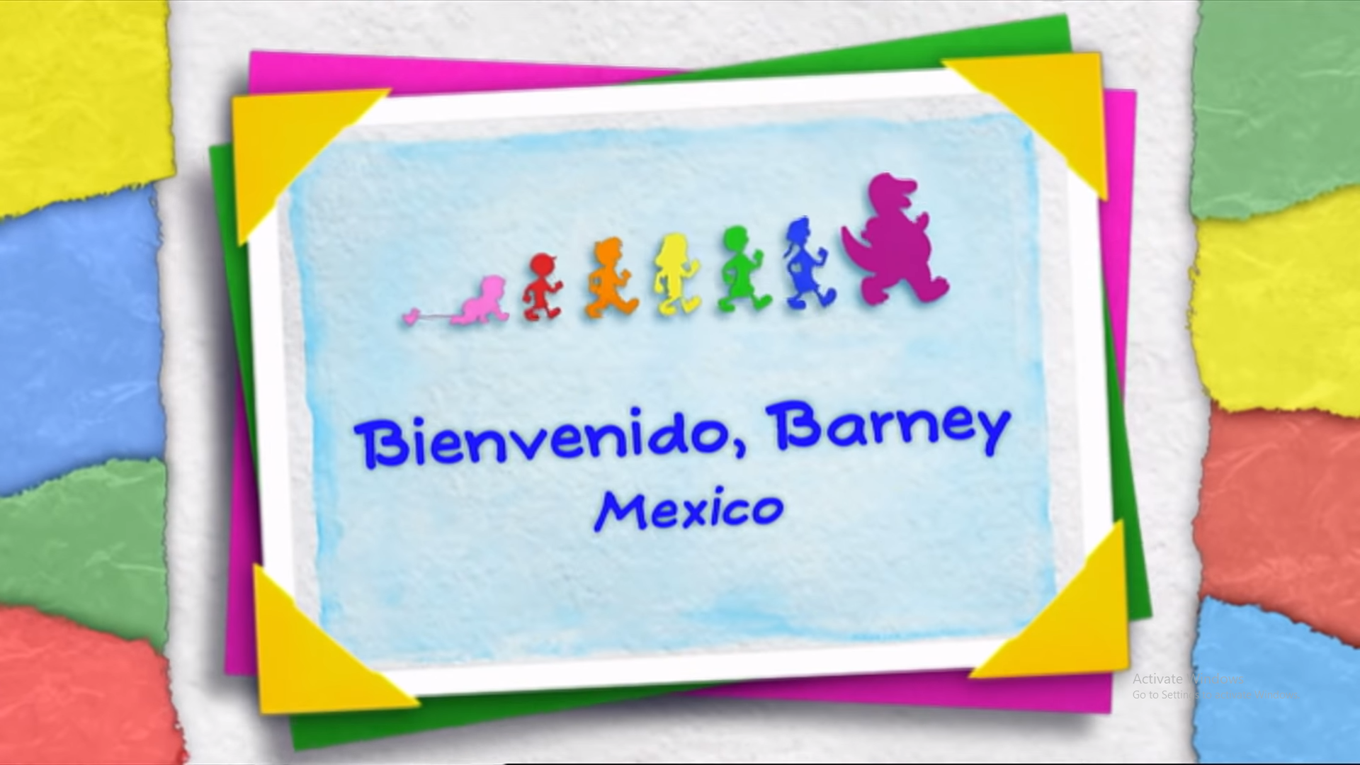 Bienvenido, Barney: Mexico, Barney Wiki