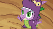 Spike in costume