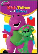 Barney- Red, Yellow, and Blue! DVD (2018) 
