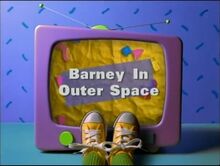 barney in outer space