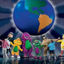 Barney S Colorful World Barney Wiki Fandom - barney en vivo en roblox