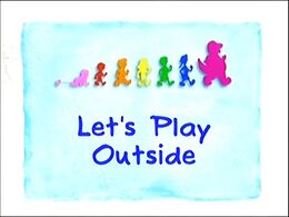 Let's Play Outside