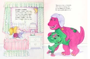 (Left) The Barney doll. (Right) Barney & Baby Bop
