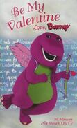 Be My Valentine, Love Barney (VHS) Cover