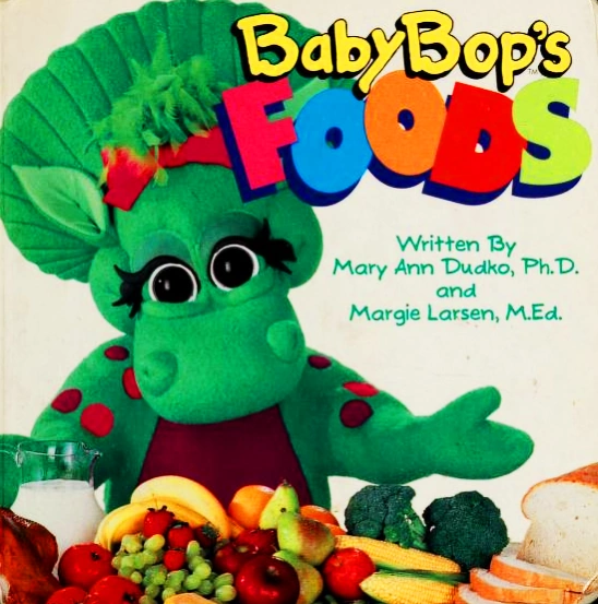 barney baby bop book