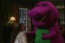Barney singing "I Love You" to Hannah.