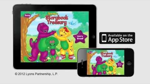 First_Ever_Barney_Book_App!_Barney's_Storybook_Treasury!